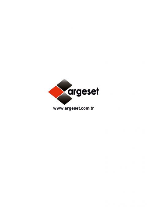 ARGESET ELEKTRONİK ELEKTRİK OTOMASYON SİSTEMLERİ TİC. VE SAN. LTD. ŞTİ.