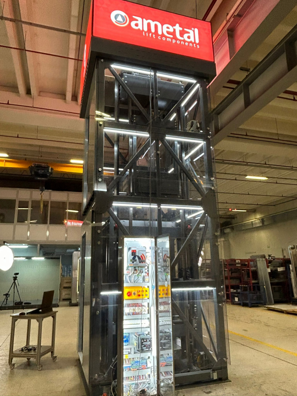 ARIES 350+Homelift + Robust kuyulu Asansör sistemi 
